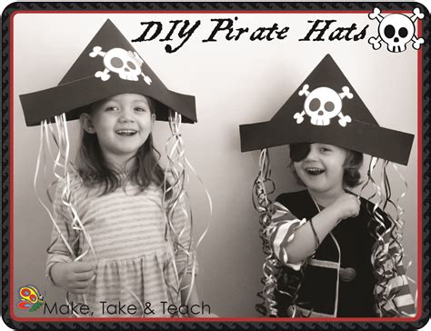 Fun and Simple Pirate Hats - Make Take & Teach