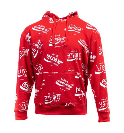 Coca-Cola Language Men's Hoodie | Apparel | Coca-Cola Store