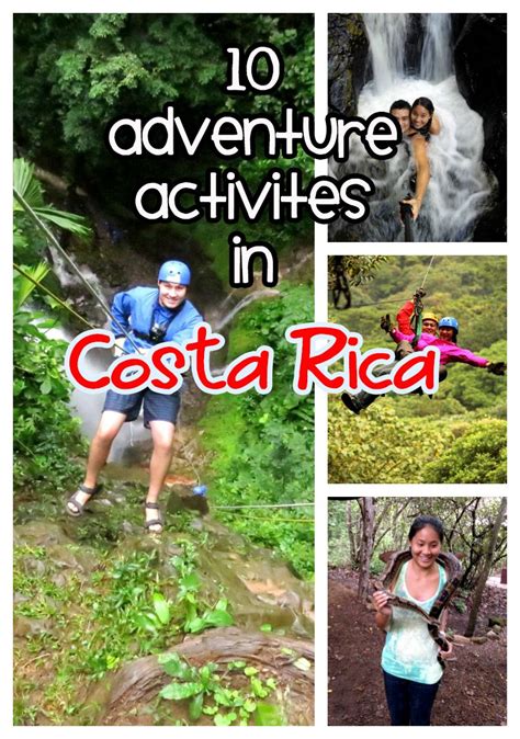 50 Amazing Things to Do in Costa Rica | Adventure activities ...