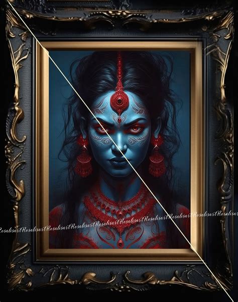 Kali Hindu Mythology Digital Download Hindu Goddess of Ultimate Power ...