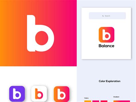 Balance modern logo design by Md Tamzid Mahmud on Dribbble