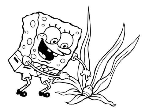 Free Printable Spongebob Squarepants Coloring Pages For Kids