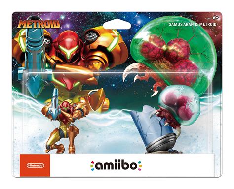 Amiibo - Samus Aran & Metroid (2-Pack) stock finder alerts in the US ...