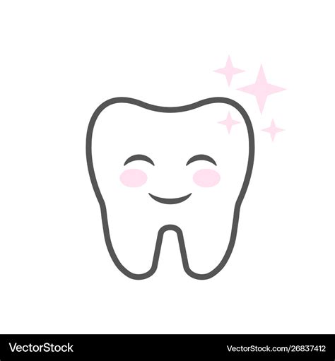 Tooth Cartoon SVG