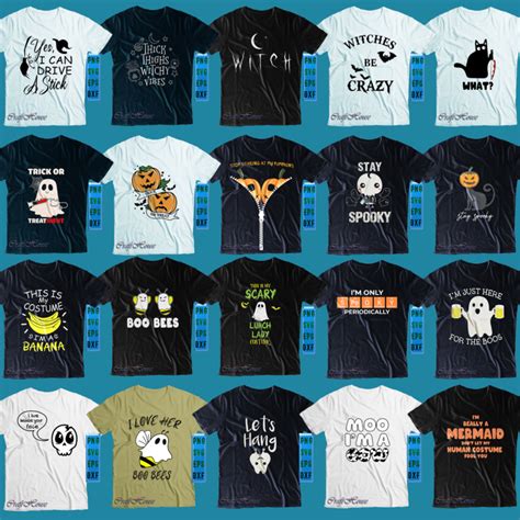 Halloween SVG 40 Bundles Part 5, Halloween t shirt design bundle, Halloween t shirt design ...