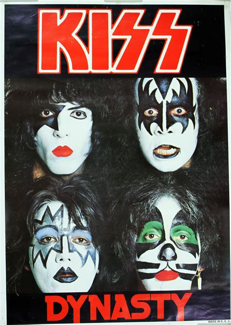 Lot Detail - 1979 Kiss Dynasty 24" x 34" Poster