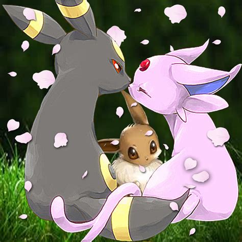 Espeon and Umbreon by LKYPG13 on DeviantArt