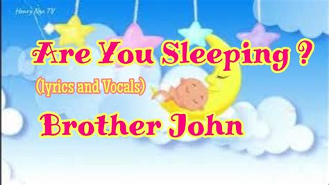 Are You Sleeping Brother John with Lyrics_Nursery Rhymes for Kids_Lullaby Songs - YouTube