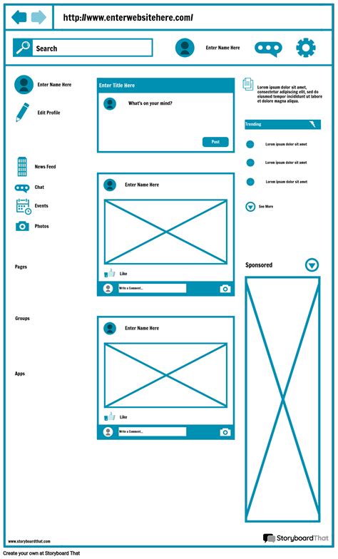 Wireframe-3 Storyboard by wireframe-template-maker