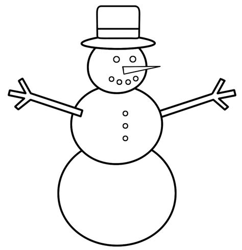 Snowman Cartoon Drawing at PaintingValley.com | Explore collection of Snowman Cartoon Drawing