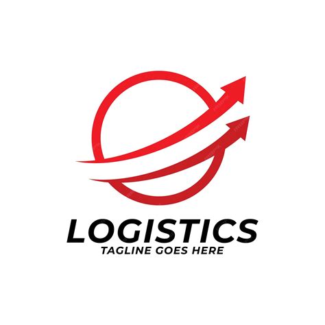 Premium Vector | Logistics logo vector template