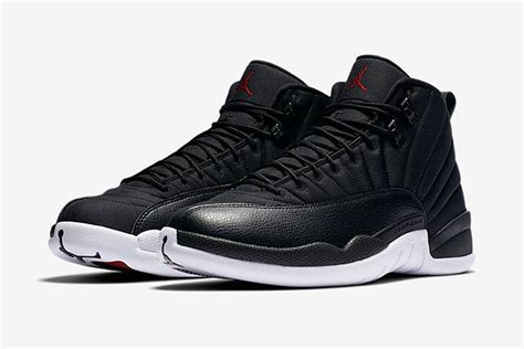 Air Jordan 12 (Black And White) - Sneaker Freaker