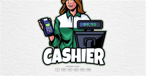 Cashier Logo, Graphic Templates - Envato Elements