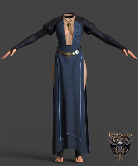 ArtStation - Baldurs Gate 3 | Misora Dress, Artem Gansior | Outfits, Dress, Elegant dress