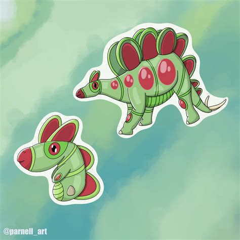 Fossil Fakemon Design by parnellart on DeviantArt