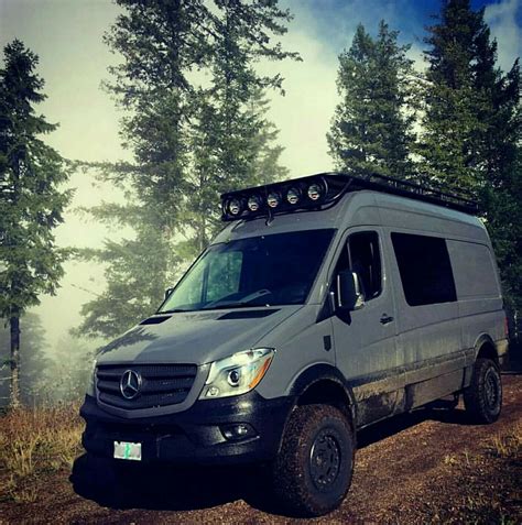 Mercedes Sprinter 4x4 Campervan Conversions - Image to u