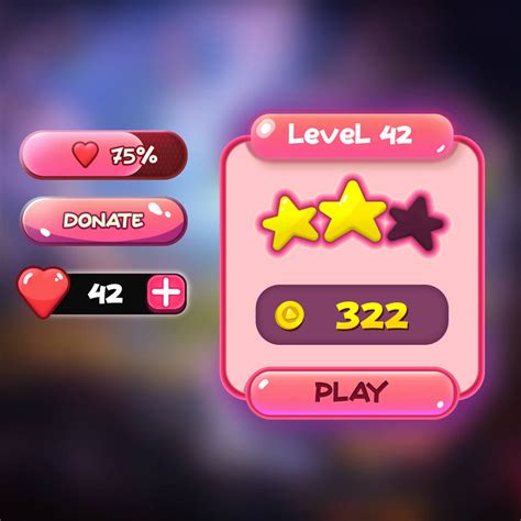 Mobile game ui concept by AleksysP on DeviantArt