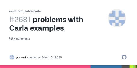 problems with Carla examples · Issue #2681 · carla-simulator/carla · GitHub