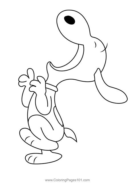 Scream Snoopy Coloring Page for Kids - Free Snoopy Printable Coloring Pages Online for Kids ...