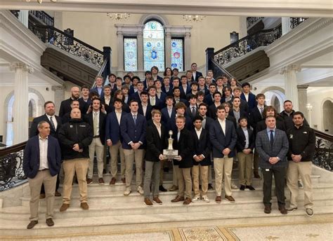 Duxbury High School Football State Champs Visit MA State House - Duxbury Boosters Club