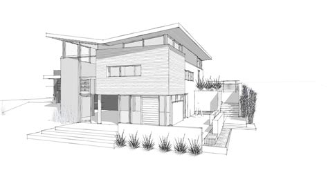 Modern Home Architecture Sketches | Joigoo All About The House ... Dream House Sketch, Dream ...