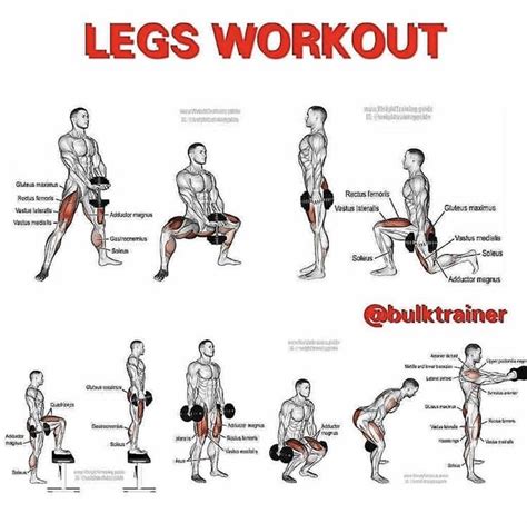 LEG DAY 👌🏼 | Leg workouts gym, Gym workouts for men, Dumbbell workout plan