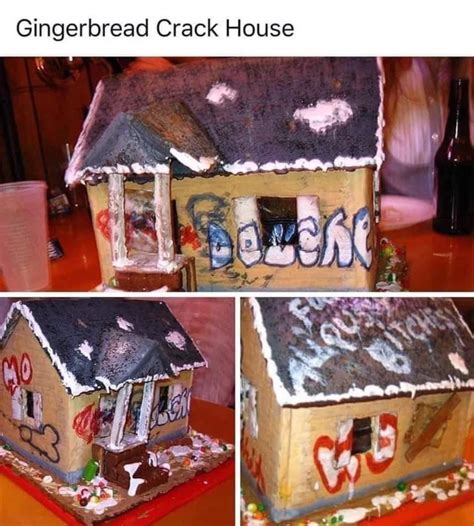 Gingerbread crack house : r/drugmemes