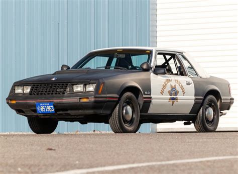 An Original 1982 Ford Mustang SSP California Highway Patrol Prototype – $100,000+ USD