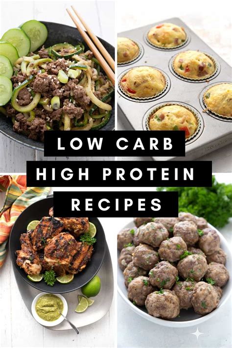 Low Carb High Protein Recipes - All Day I Dream About Food