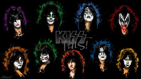 Kiss - All Kiss Band Members - 1600x900 Wallpaper - teahub.io