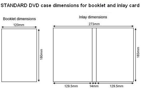 Dvd Case Dimensions | amulette