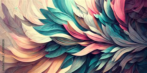 Abstract background. Wallpaper with 3D abstract patterns Stock Illustration | Adobe Stock