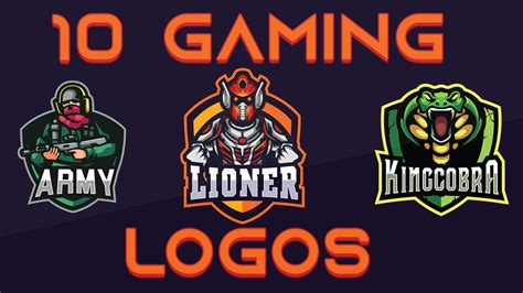 10 Awesome Gaming Logo Templates for Free – EnzeeFX