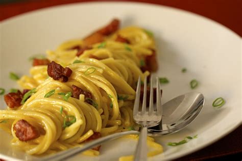 Spaghetti Carbonara | The Saucy Spork