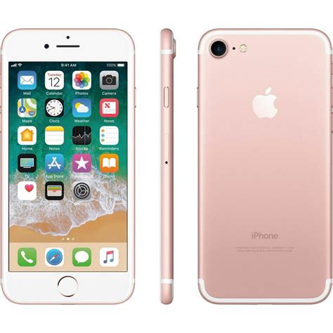 Refurbished Apple iPhone 7 128GB, Rose Gold - Unlocked CDMA / GSM - Walmart.com - Walmart.com