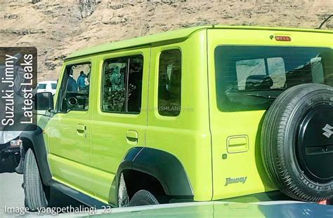 Suzuki Jimny 2023 4-door is spied without camouflage before its debut ...