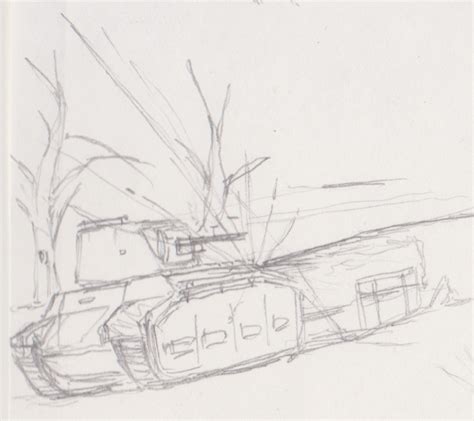 Matilda-style infantry tank by PacificYunu on DeviantArt