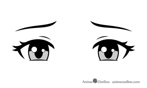 How to Draw Sad Anime & Manga Eyes - AnimeOutline