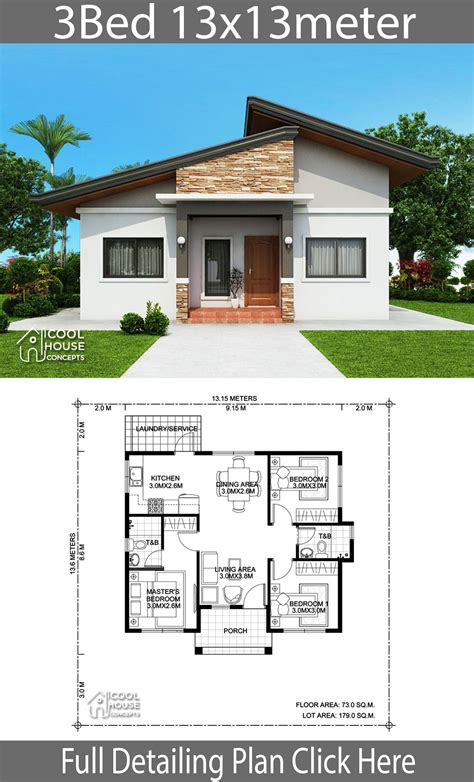 3 Bedroom Bungalow House Modern House Design Philippines 2020 In Year