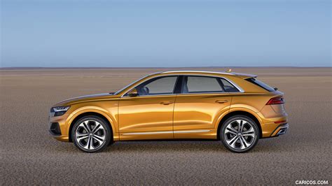 Audi Q8 | 2019MY (Color: Dragon Orange) | Side