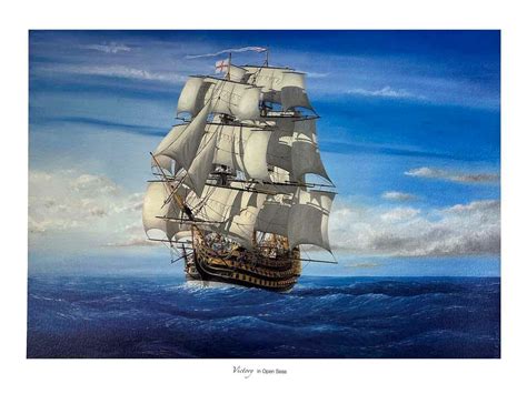 Art Print HMS Victory Ship | Historic Ship Print