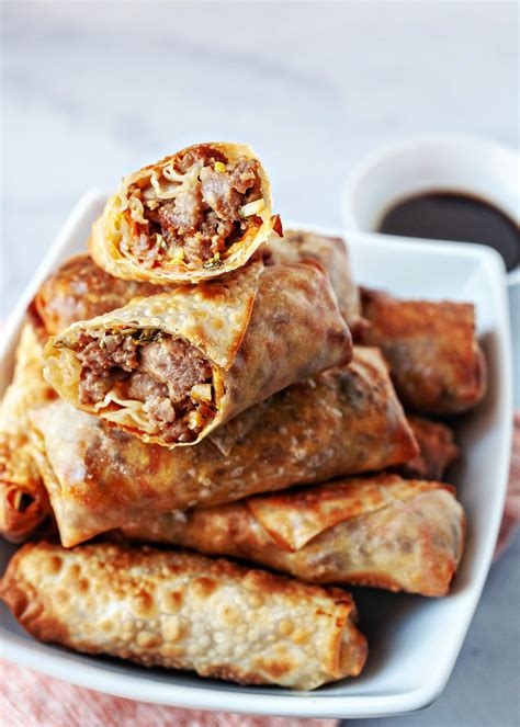 Air Fryer Chinese Egg Rolls Recipe | From The Horse`s Mouth