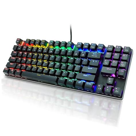 SHAVA Mechanical Gaming Keyboard, Special 89 Keys Layout with Numeric ...