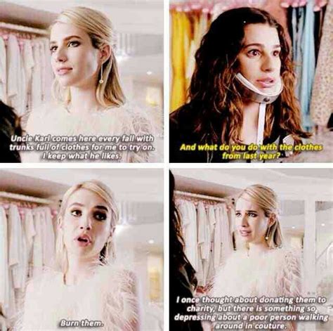 #ScreamQueens | Scream queens, Scream queens quotes, Queen fashion