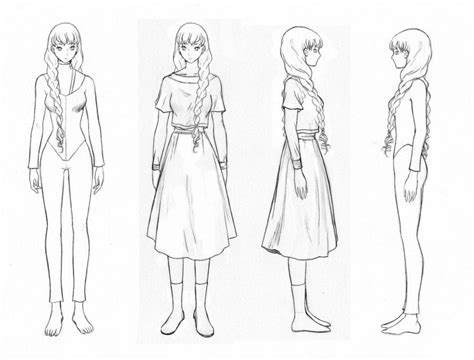 blueprint anime - Buscar con Google Character Model Sheet, Character Modeling, Character Art ...