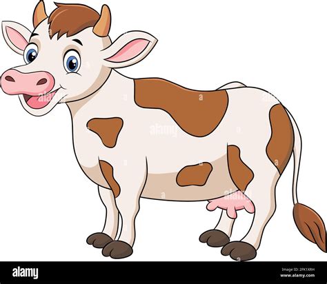 Cute Cow Cartoon illustration art Stock Vector Image & Art - Alamy