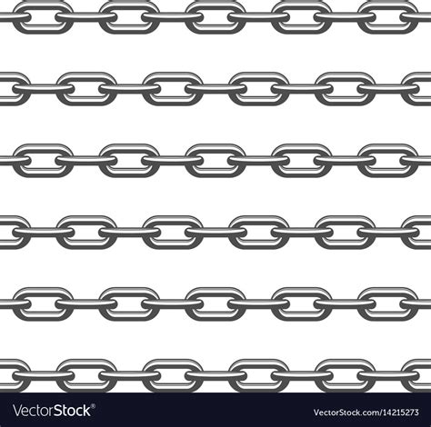 Chain seamless pattern Royalty Free Vector Image