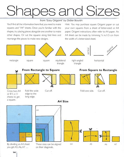 Simple Origami With A4 Paper - Crafting Papers