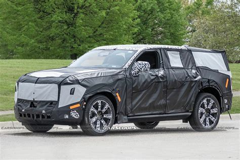 2025 Cadillac Escalade IQ Spied For The First Time As Brand’s Flagship Electric SUV | Carscoops