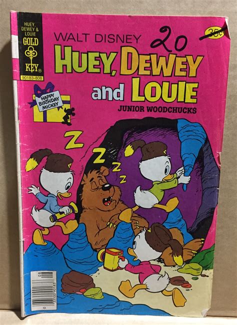 COMIC BOOK - WALT DISNEY HUEY DEWEY LOUIE 808 - X Marks The Shop